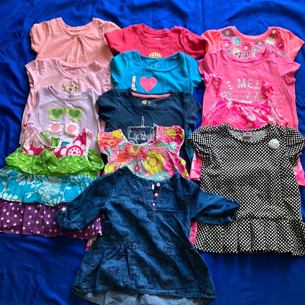 Lot of 3T girl shirts